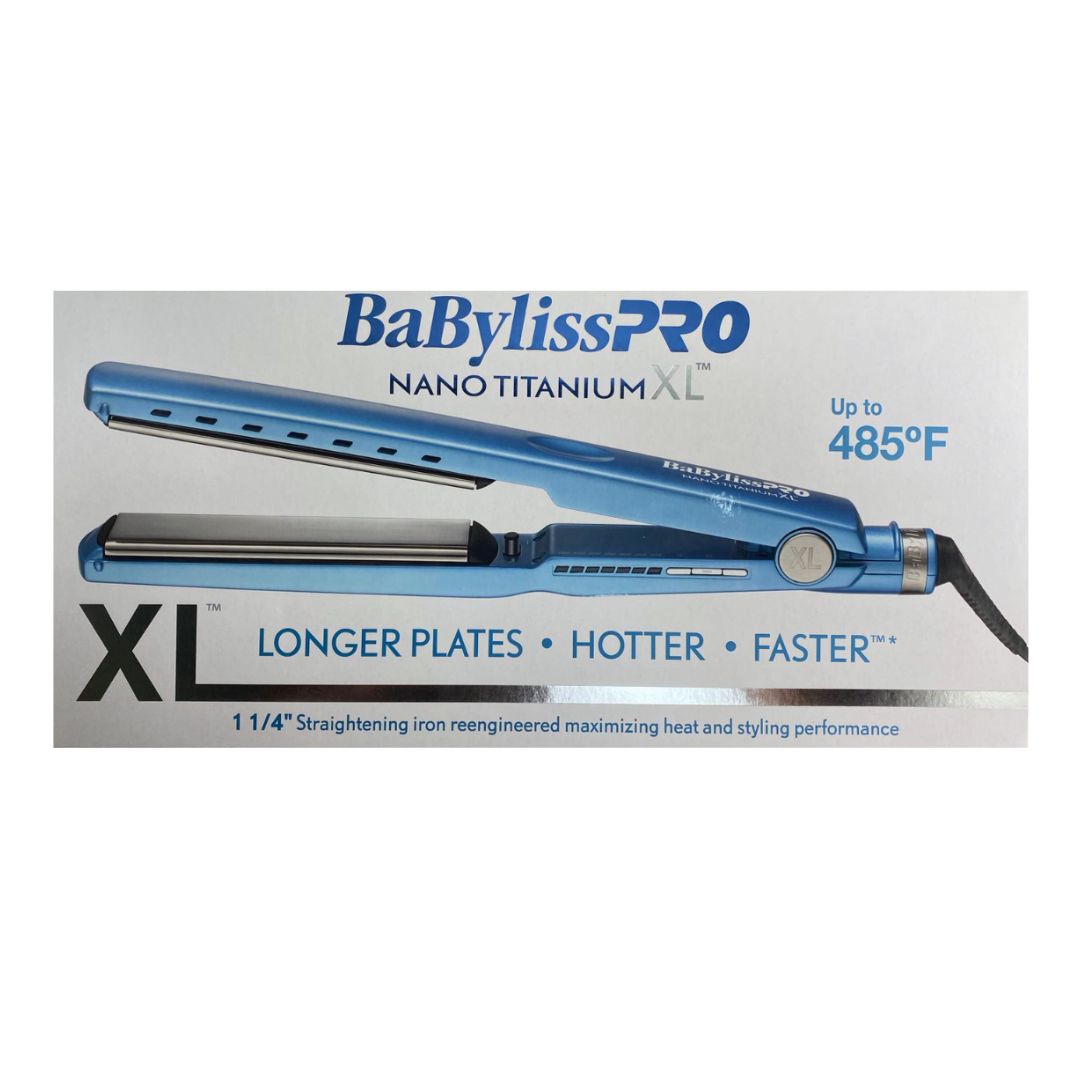 Baby Liss Planchas De Pelo Babyliss BABYLISS PRO PLANCHA NANO TITANIUM XL  485F (CN-BNT9091TXLUX