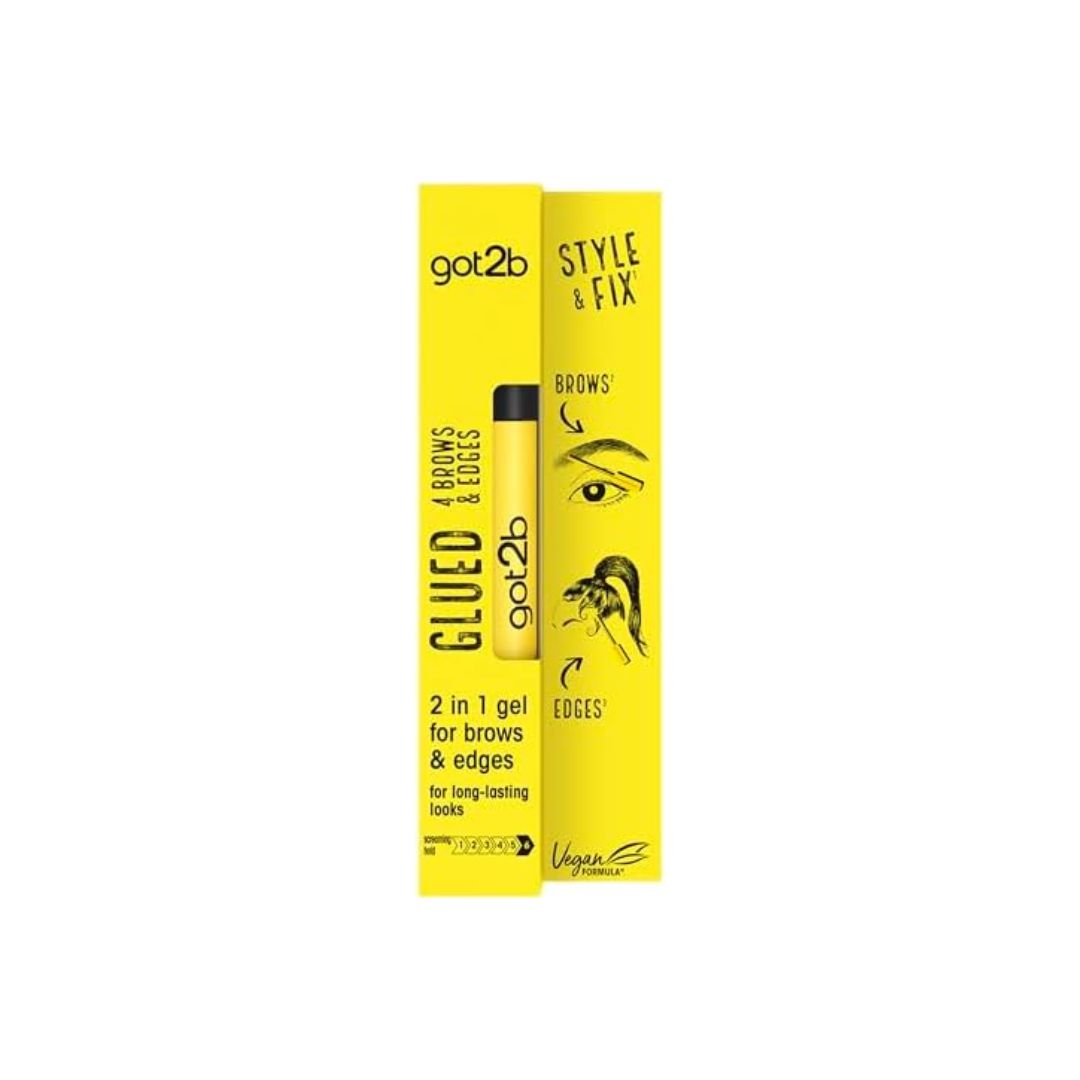 SCHWARZKOPF GOT2B 2 IN 1 GEL FOR BROWS & EDGES (FLEX HOLD HAIR