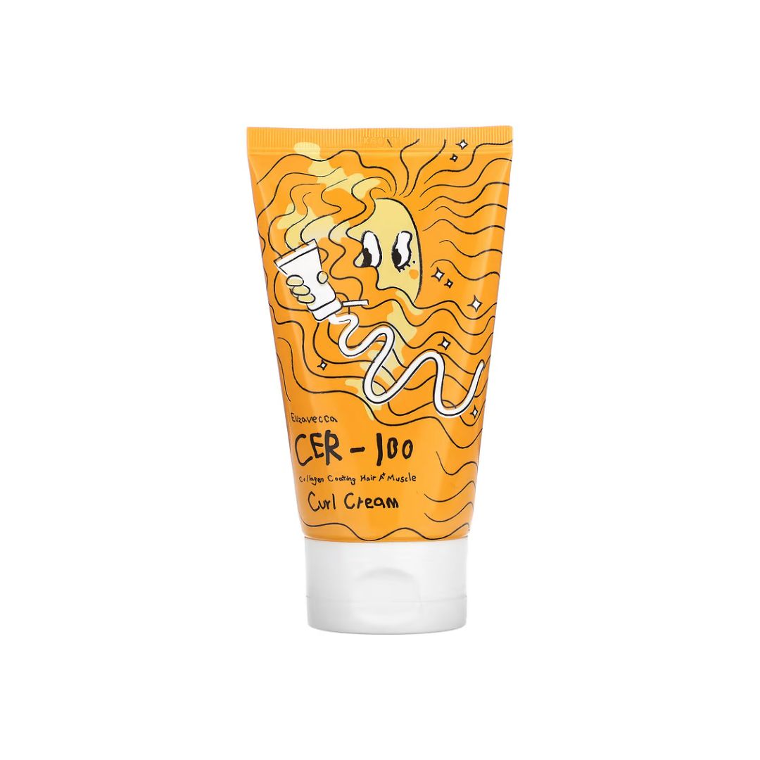 CER-100 ELIZAVECCA COLLAGEN COATING HAIR A+ MUSCLE CURL CREAM