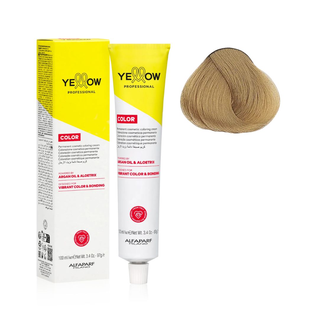 YELLOW TINTE 9.31 RUBIO CLARISIMO DORADO CENIZA 100ML (N