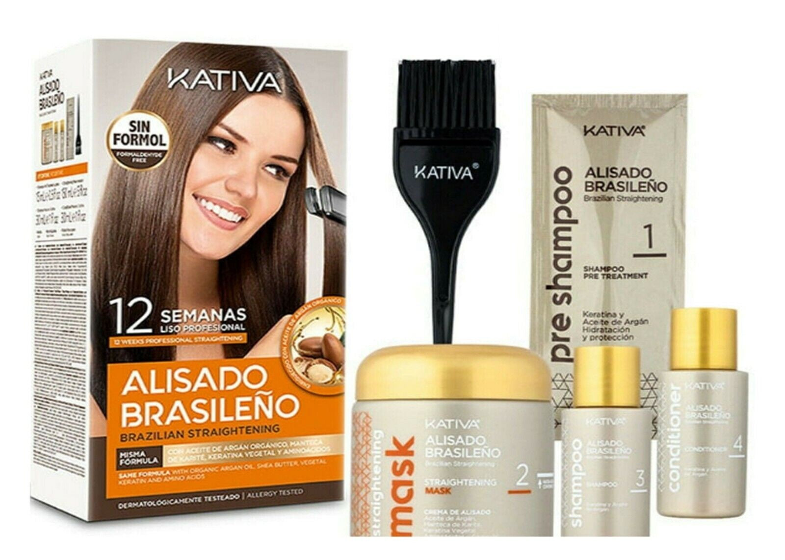 Kativa Keratina Vegetal Primor Alisado Organico Alisado De ácido