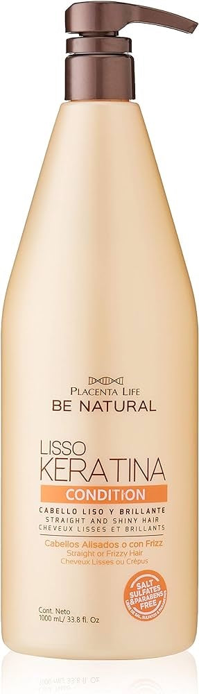 PLACENTA LIFE BE NATURAL LISSO KERATINA CONDITIONER 1000ML