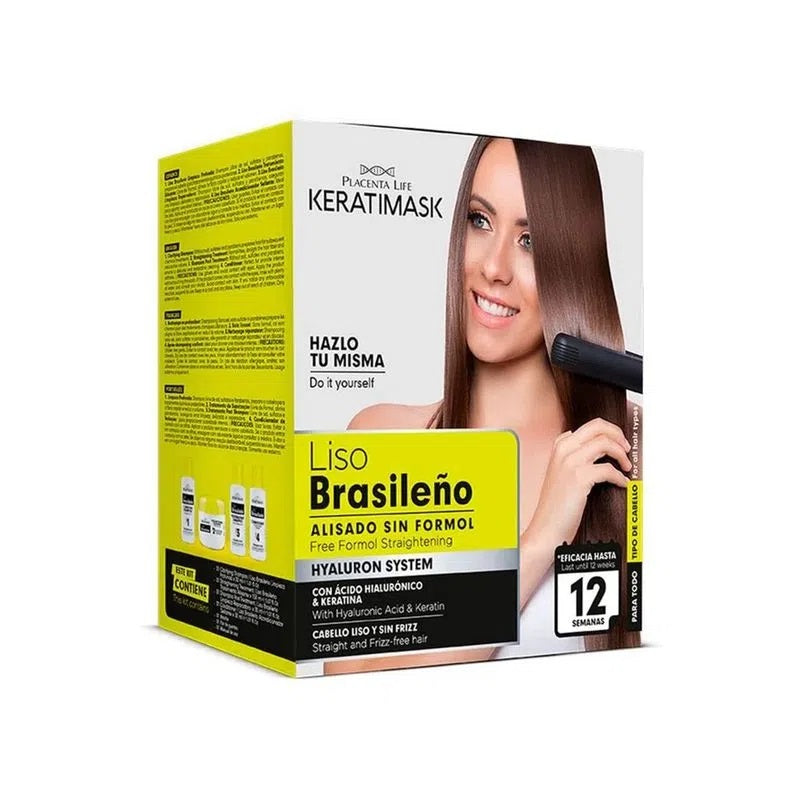 PLACENTA LIFE KERATIMASK KIT LISO BRASILEÑO American Beauty Supply