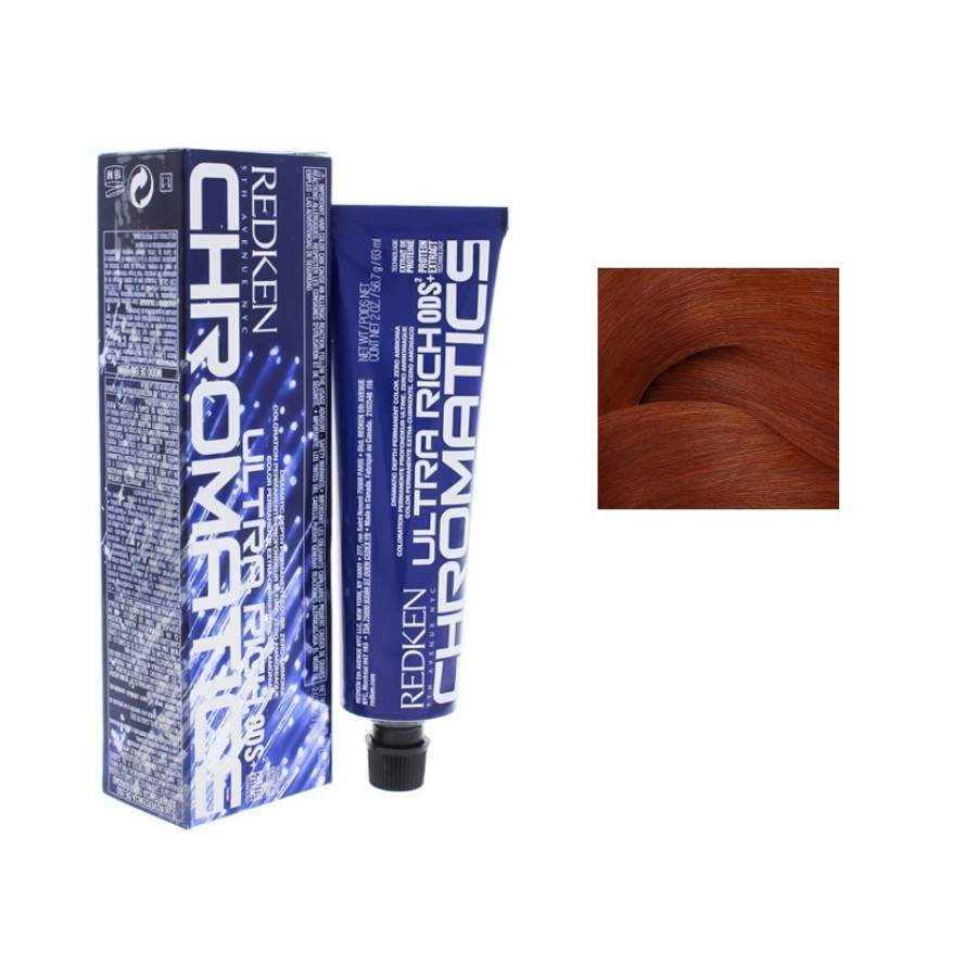 REDKEN Chromatics Prismatische Dauerhaarfarbe – 4,66 Mega Red – 63 Ml | Changierende Farbe Mit Protein-Extrakt