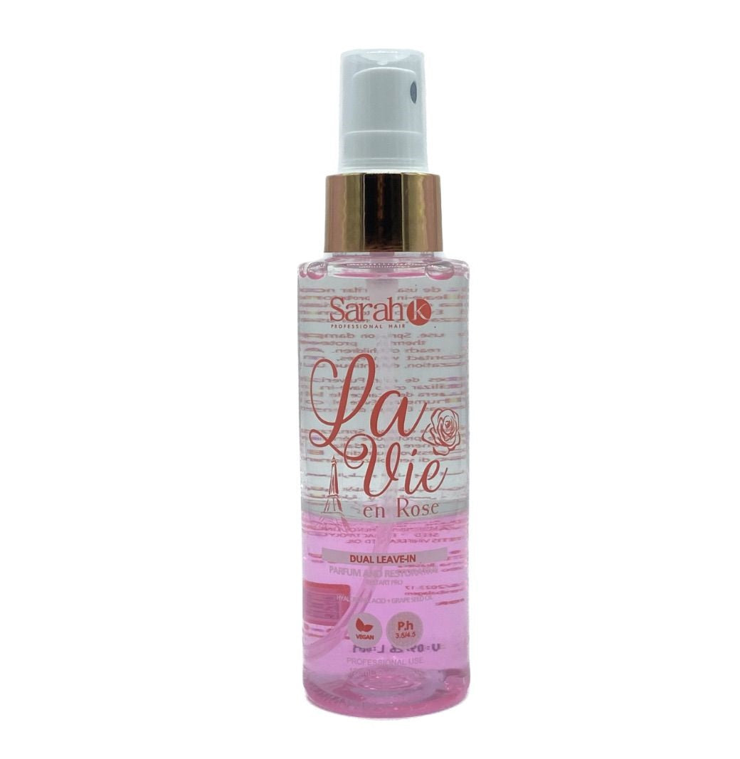 lycee リセ 香坂春風 KSR SARAH K LA VIE EN ROSE DUAL LEAVE- IN PARFUM AND RESTORATIVE 120ML