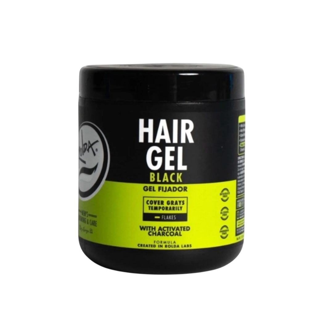 ROLDA PROFESSIONAL BLACK STYLING GEL WITH ACTIVATED CHARCOAL 1 KG