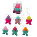 PORTA ESPONJA DE MAQUILLAJE C/ ESPONJA OBSEQUIO COLORES SURT-2