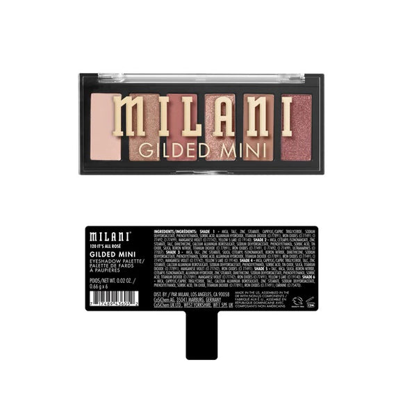 MILANI - GILDED MINI EYESHADOW PALETTES