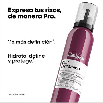 MOUSSE 10 EN1 L'ORÉAL PROFESSIONNEL CURL EXPRESSION 250ML LOREAL CAPILAR