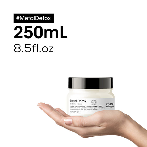 MASCARILLA L'ORÉAL PROFESSIONNEL METAL DETOX 250ML LOREAL CAPILAR