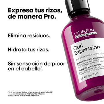 SHAMPOO EN GEL L'ORÉAL PROFESSIONNEL CURL EXPRESSION 300ML LOREAL CAPILAR