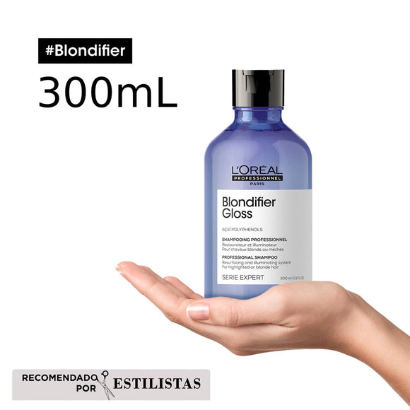 SHAMPOO RUBIOS L'ORÉAL PROFESSIONNEL BLONDIFIER 300ML LOREAL CAPILAR