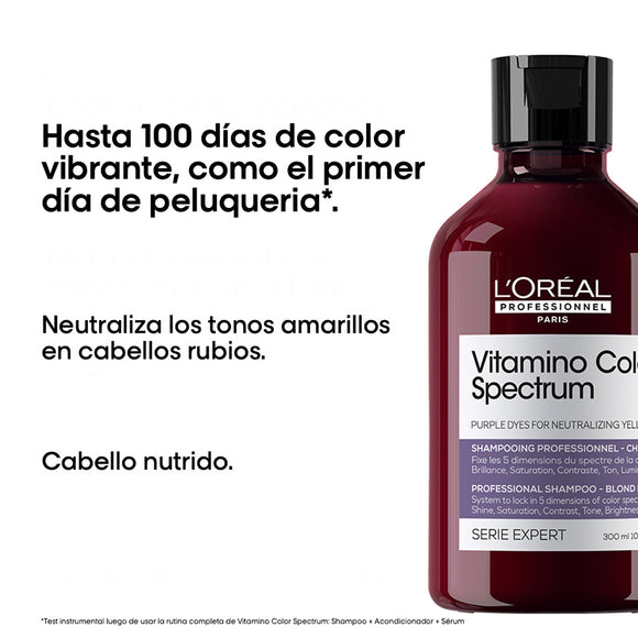 SHAMPOO PURPLE L'ORÉAL PROFESSIONNEL VIT COL SPECTRUM 300ML LOREAL CAPILAR