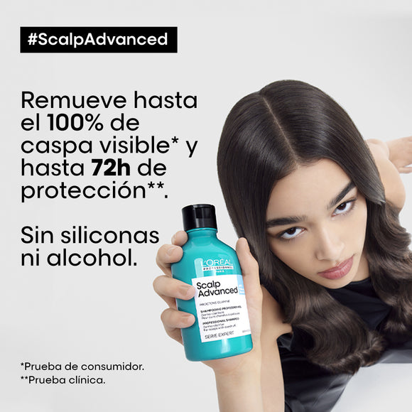 SHAMPOO ANTI CASPA L'ORÉAL PROFESSIONEL SCALP 300ML LOREAL CAPILAR