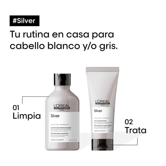 ACONDICIONADOR CANAS L'ORÉAL PROFESSIONNEL SILVER 200ML LOREAL CAPILAR