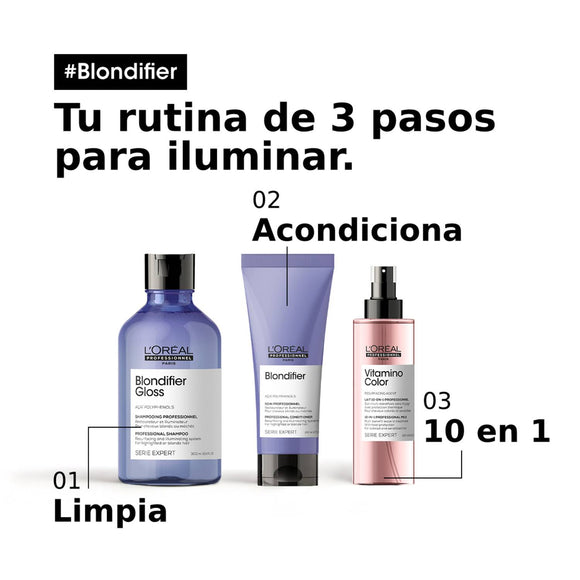 ACONDICIONADOR RUBIOS L'ORÉAL PROFESSIONNEL BLONDIFIER 200ML LOREAL CAPILAR