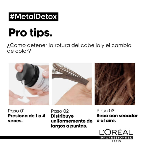 LEAVE-IN PROTECCIÓN L'ORÉAL PROFESSIONEL METAL DETOX 100ML LOREAL CAPILAR