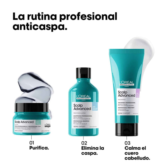 SHAMPOO ANTI CASPA L'ORÉAL PROFESSIONEL SCALP 300ML LOREAL CAPILAR