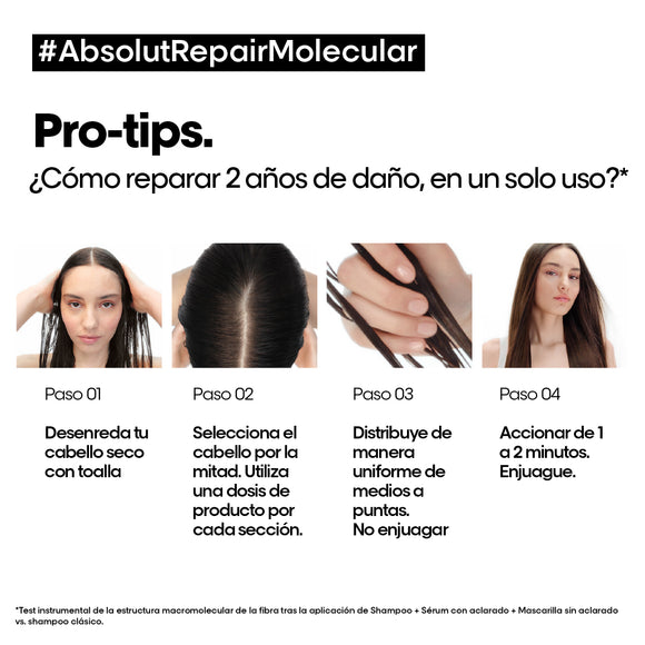 LEAVE IN L'ORÉAL PROFESSIONNEL  ABS REPAIR MOLECULAR 100ML LOREAL CAPILAR