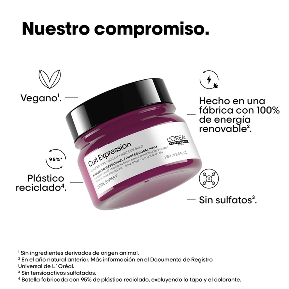 MASCARILLA RIZOS L'ORÉAL PROFESSIONNEL CURL EXPRESSION 250ML LOREAL CAPILAR