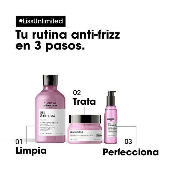 MASCARILLA FRIZZ LÓREÁL PROFESSIONNEL LISS UNLIMITED 250ML LOREAL CAPILAR