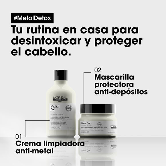 MASCARILLA L'ORÉAL PROFESSIONNEL METAL DETOX 250ML LOREAL CAPILAR