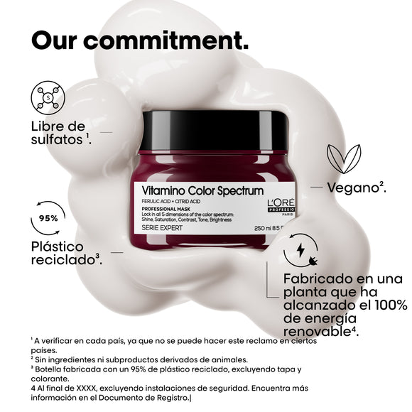 MASCARILLA L'ORÉAL PROFESSIONNEL VIT COLOR SPECTRUM 250ML LOREAL CAPILAR
