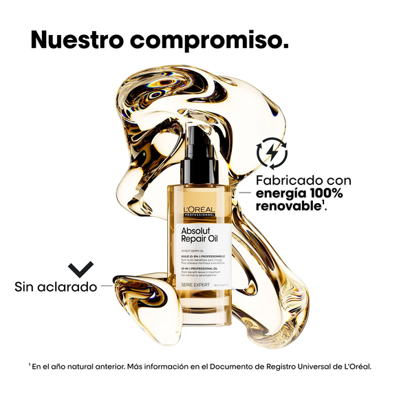 ACEITE 10 EN 1 L'ORÉAL PROFESSIONNEL ABSOLUT REPAIR 90ML LOREAL CAPILAR