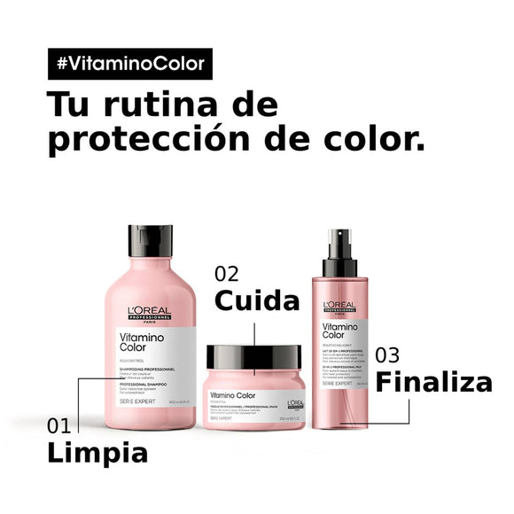 SPRAY 10 EN 1 L'ORÉAL PROFESSIONNEL VITAMINO COLOR 190ML LOREAL CAPILAR