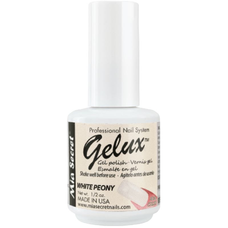 MIA SECRET GELUX WHITE PEONY (GP-124) 15ml