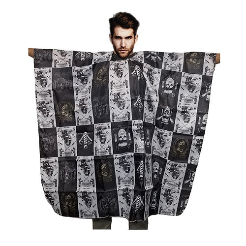 CAPA DE BARBERIA ESTAMPADA