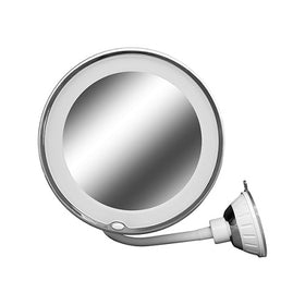 ESPEJO FACIAL REDONDO C/ LUZ LED