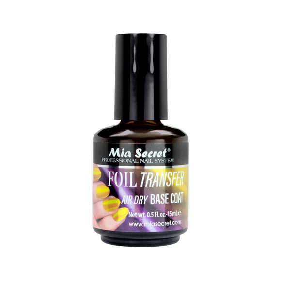 MIA SECRET FOIL TRANSFER AIR DRY BASE COAT 0.5OZ (FOIL-TRANSFER)