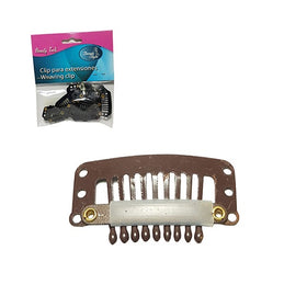 CLIP P/EXTENSIONES MARRON M