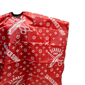 CAPA DE CORTE ROJA ESTAMPADA