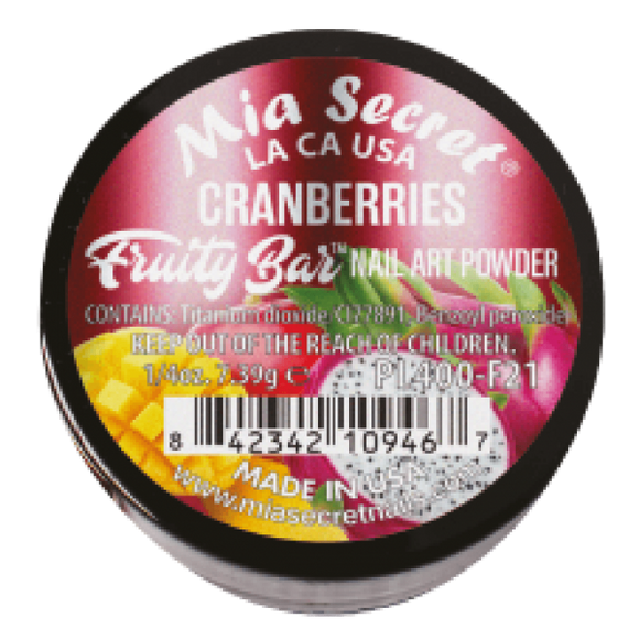 MIA SECRET COLECCION FASHION COLORS - CRANBERRIES 1/4 OZ (PL400-F21)