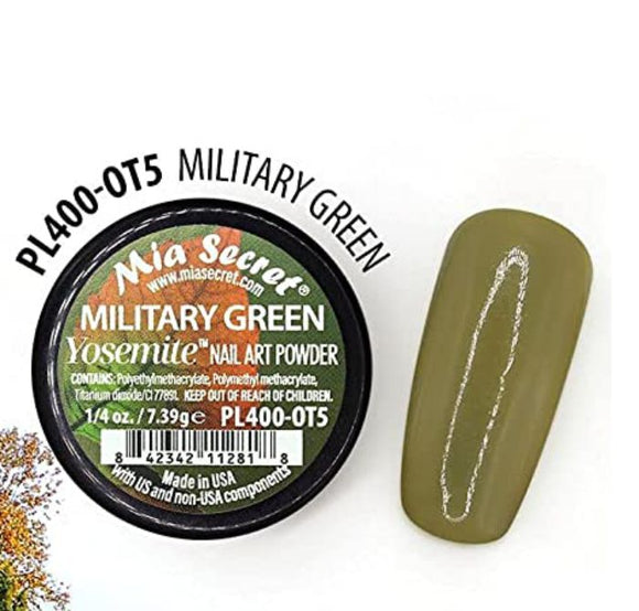 MIA SECRET COLECCION YOSEMITE-MILITARY GREEN (PL400-OT5)
