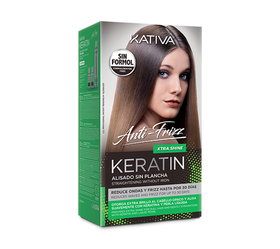 KIT KATIVA ALISADO ANTI FRIZZ SIN PLANCHA EXTRA SHINE (KAT229)