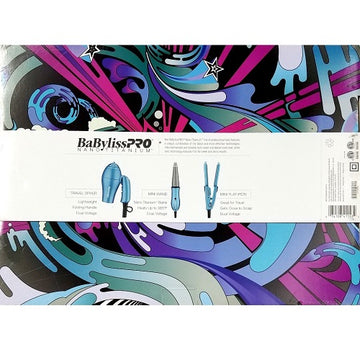 BABYLISS KIT VIAJERO MINI SECADOR PLANCHA 1¨ Y TENAZA (BNT19H3)