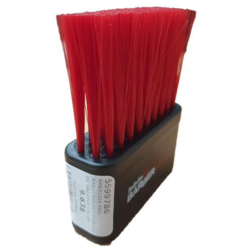 BABYLISS PRO BARBEROLOGY BROCHA DE SACUDIR COLOR ROJO