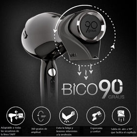 TAIFF PROFESSIONAL BICO90 BOQUILLA 90 GRADOS (COMBATE FATIGA Y LESIONES) - 0