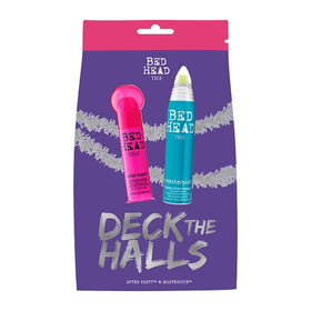 TIGI BED HEAD KIT DECK THE HALLS AFETR PARTY SHAM. 100 ML + MASTER PIECE MASSIVE SHINE HAIRSPRAY 340ML