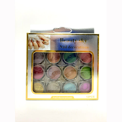 DECORACION DE UÑAS POLVOS CHROME