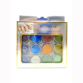 DECORACION DE UÑAS POLVOS CHROME